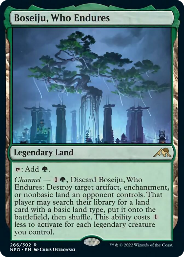 Boseiju, Who Endures (NEO-266) - Kamigawa: Neon Dynasty