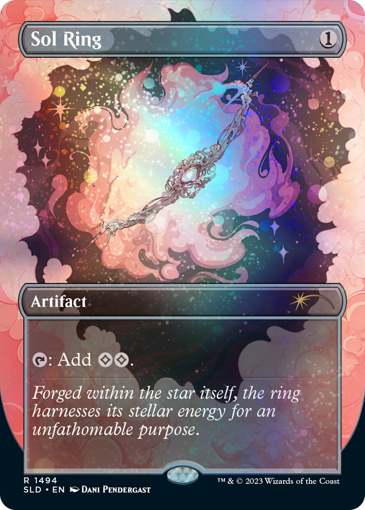 Sol Ring (SLD-1494â˜…) - Secret Lair Drop (Borderless) Foil