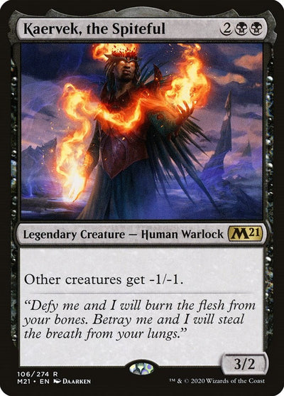Kaervek, the Spiteful - 106 - (Core Set 2021)
