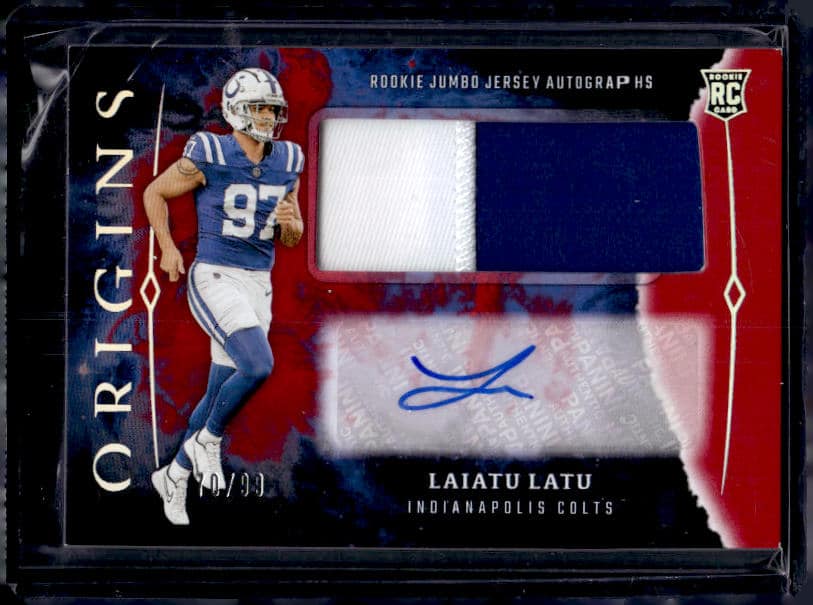 2024 Panini Origins Laiatu Latu #RJA-LLA Rookie Autograph /99
