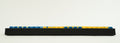 Leopold FC900R Yellow/Blue PD Double Shot PBT Black Case Mechanical Keyboard