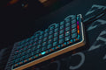 Tai-Hao Black THT Backlit 65 Key Double Shot PBT Low Profile Keycap Set