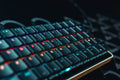 Tai-Hao Black THT Backlit 65 Key Double Shot PBT Low Profile Keycap Set