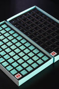 Tai-Hao Mint Blue THT Backlit 65 Key Double Shot PBT Low Profile Keycap Set