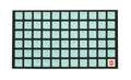 Tai-Hao Mint Blue THT Backlit 65 Key Double Shot PBT Low Profile Keycap Set