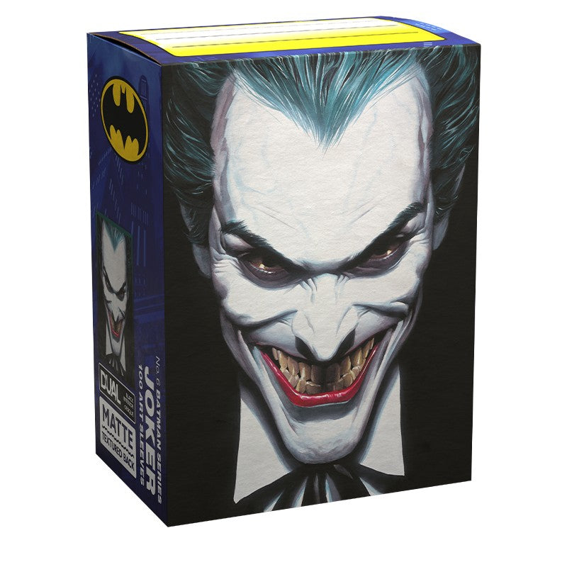 Dragon Shield Standard Matte Dual Art Card Sleeves Batman 85th Anniversary Joker 100ct