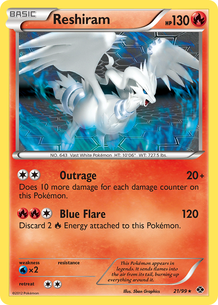 Reshiram 21 99 Next Destinies
