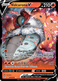 Volcarona V 21 203 Evolving Skies Holofoil