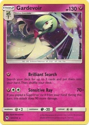 Gardevoir (Cosmos Holo) (141/214) - Miscellaneous Cards & Products Holofoil