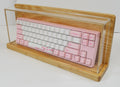 MK Pinta TKL Ash Wood Acrylic Keyboard Display