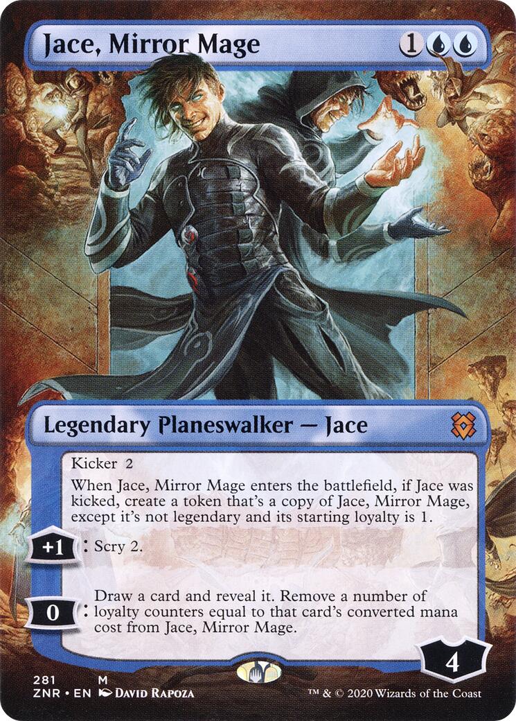 Jace, Mirror Mage (Borderless) - 281 - (Zendikar Rising)