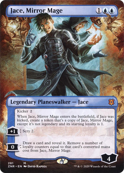Jace, Mirror Mage (Borderless) - 281 - (Zendikar Rising)