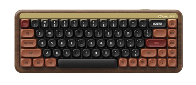 Akko MU01 Autumn Wood 65% Hotswap Wireless RGB Keyboard