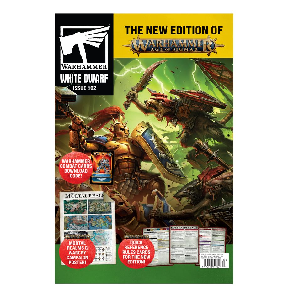 Warhammer White Dwarf Magazine Issue 502 (July 24)