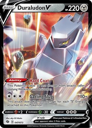 Duraludon V (47/73) - Champions Path Holofoil