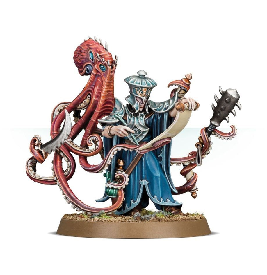 Warhammer Age of Sigmar Idoneth Deepkin Lotann Warden of the Soul Ledgers