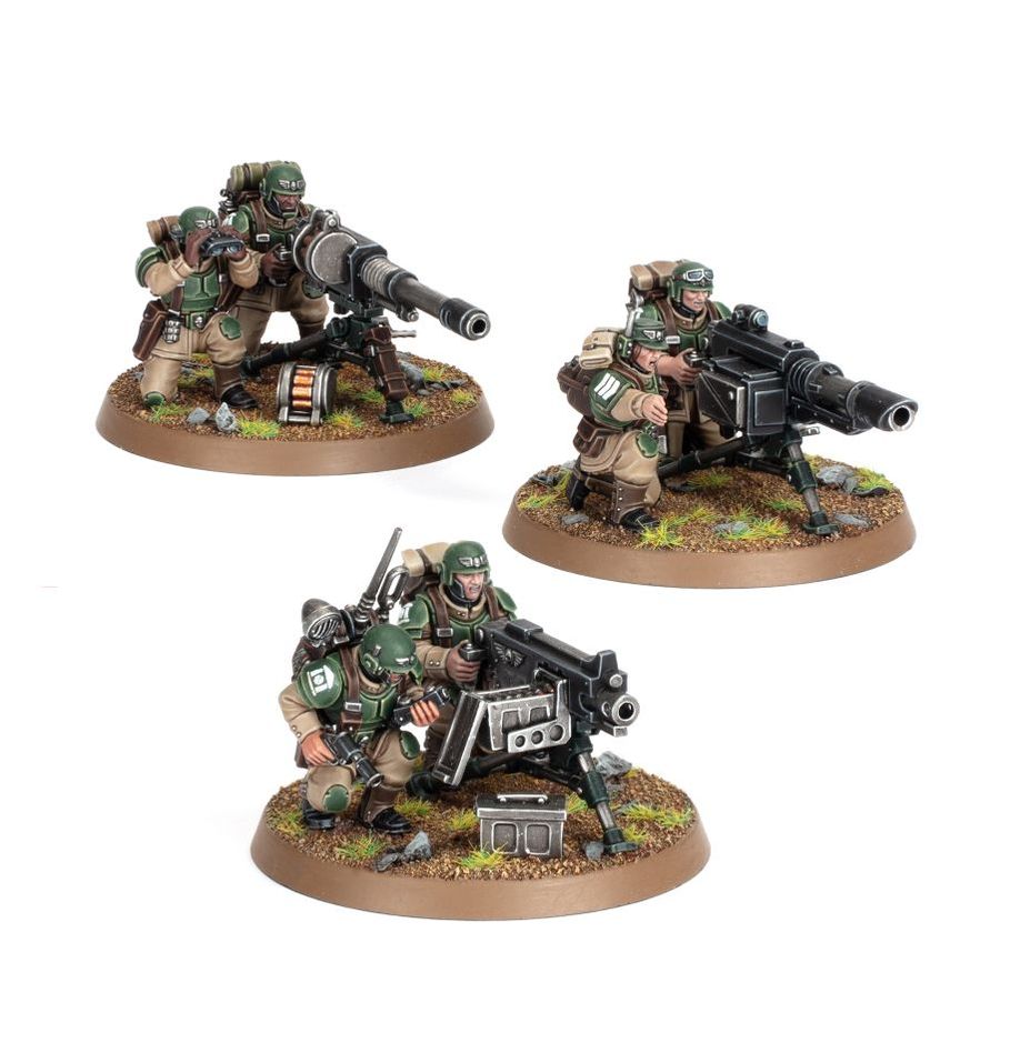 Warhammer 40000 Astra Militarum Heavy Weapons Squad
