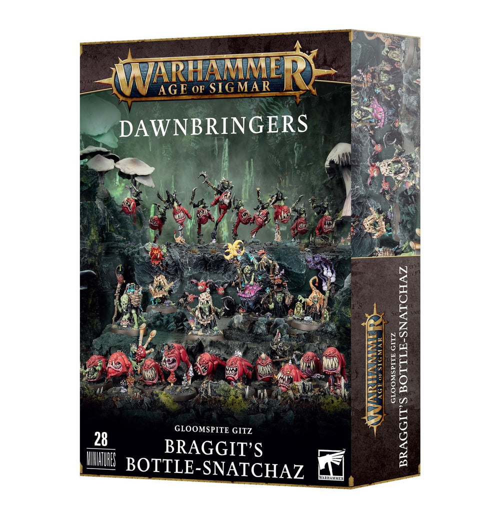 Warhammer Age of Sigmar Dawnbringers Gloomspite Gitz Braggit's Bottle-Snatchaz