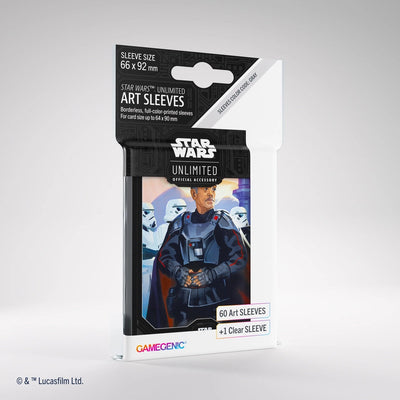 Gamegenic Star Wars Unlimited Art Sleeves Moff Gideon