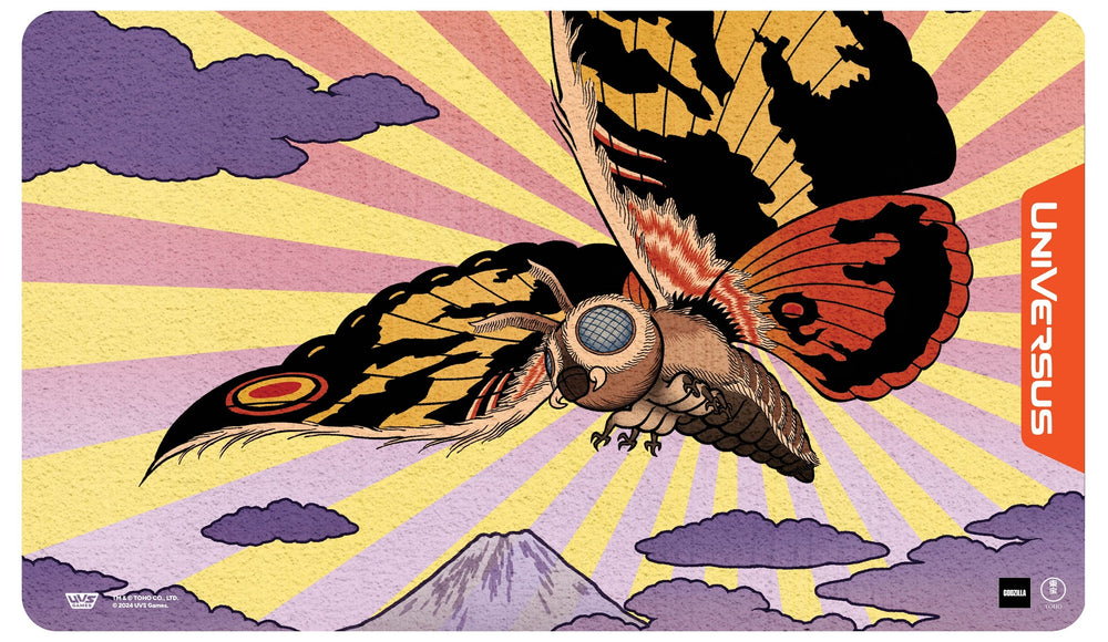 UniVersus CCG Godzilla Mothra Playmat