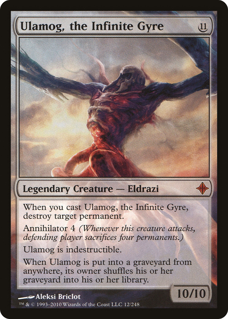 Ulamog, the Infinite Gyre (ROE-012) - Rise of the Eldrazi