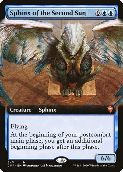 Sphinx of the Second Sun (Extended Art) - 643 - (Commander Legends)