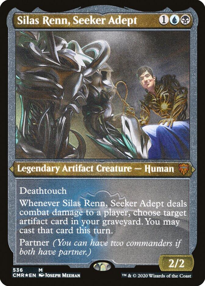 Silas Renn, Seeker Adept (Foil Etched) [CMR - 536]