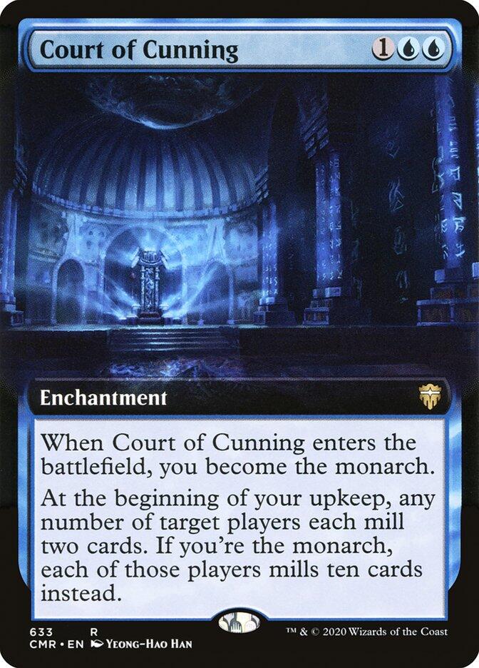 Court of Cunning (Extended Art) - 633 - (Commander Legends)