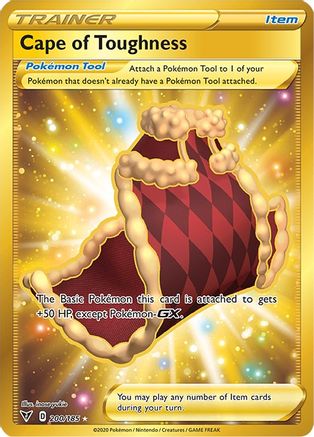 Cape of Toughness (Secret) (200/185) - SWSH04 Vivid Voltage Holofoil