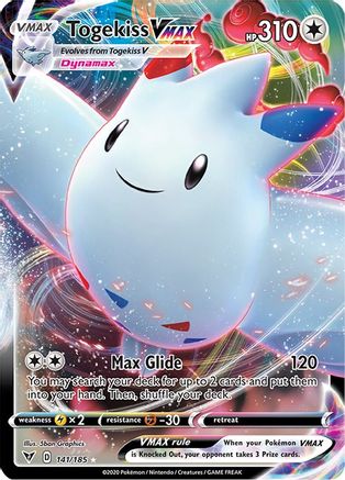 Togekiss VMAX (141/185) - SWSH04 Vivid Voltage Holofoil