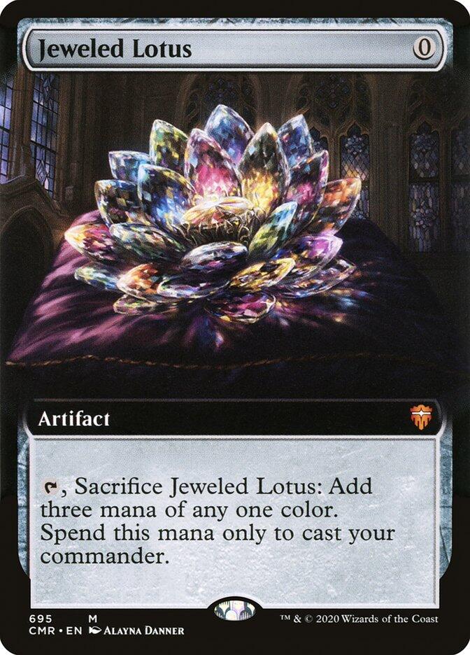 Jeweled Lotus (Extended Art) - 695 - (Commander Legends)