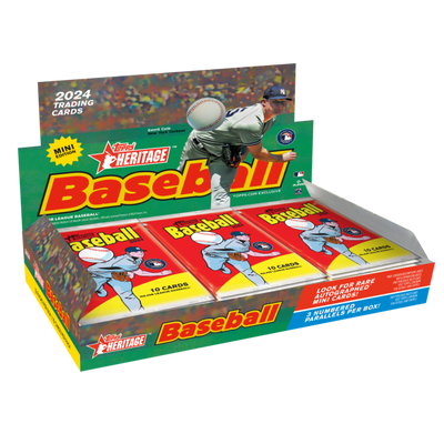 2024 Topps Heritage Baseball Mini Box