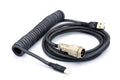 Matrix Coiled USB Cable