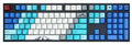 Varmilo VPG108 Summit Hotswap RGB Keyboard