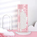Varmilo VPM87 Sakura R2 TKL White LED EC Keyboard