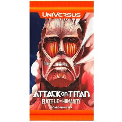 UniVersus CCG Challenger Series Attack on Titan - Battle for Humanity Booster Pack