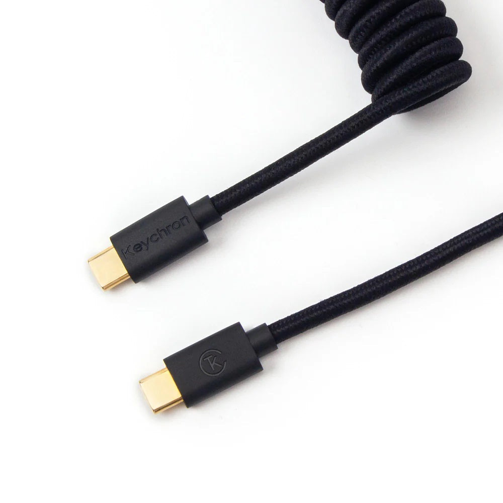 Keychron Coiled Aviator Cable Straight Connection