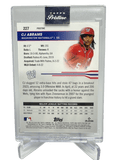 2024 Topps Pristine CJ Abrams #227 Blue Pristine Refractor /75