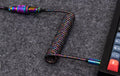 Keychron Premium Coiled Aviator Cable Straight Connection