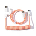 Keychron Coiled Aviator Cable Angled Connection