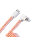 Keychron Coiled Aviator Cable Angled Connection