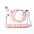Keychron Coiled Aviator Cable Angled Connection