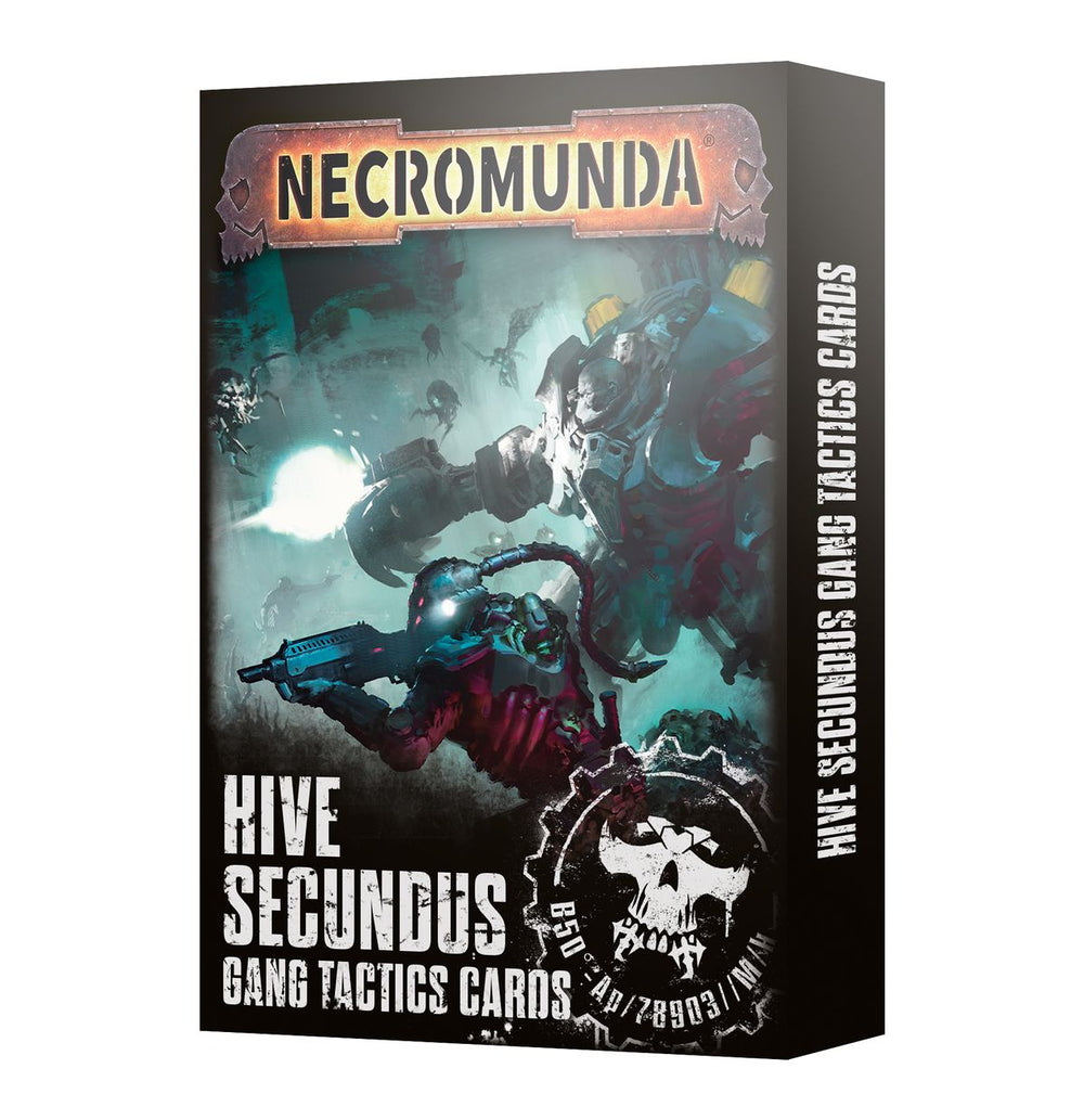 Warhammer Necromunda Hive Secundus Gang Tactics Cards