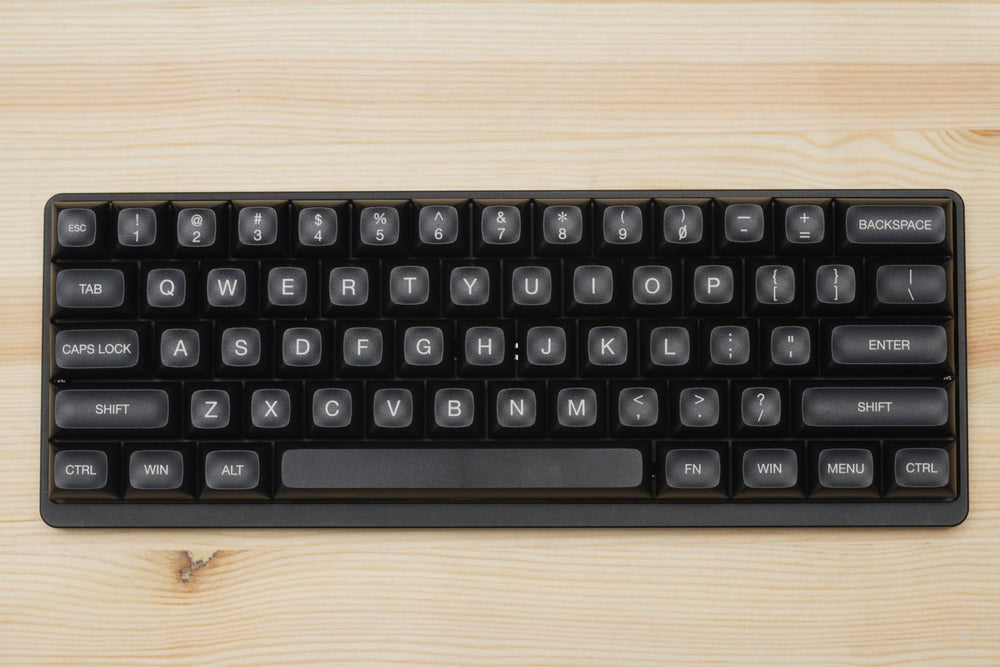 Tex Film Never Dies Base 104 Key ADA Profile Laser Printed ABS Keycap Set