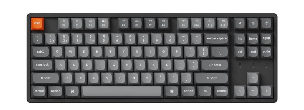 Keychron K8 Max ABS TKL Hotswap Wireless Keyboard