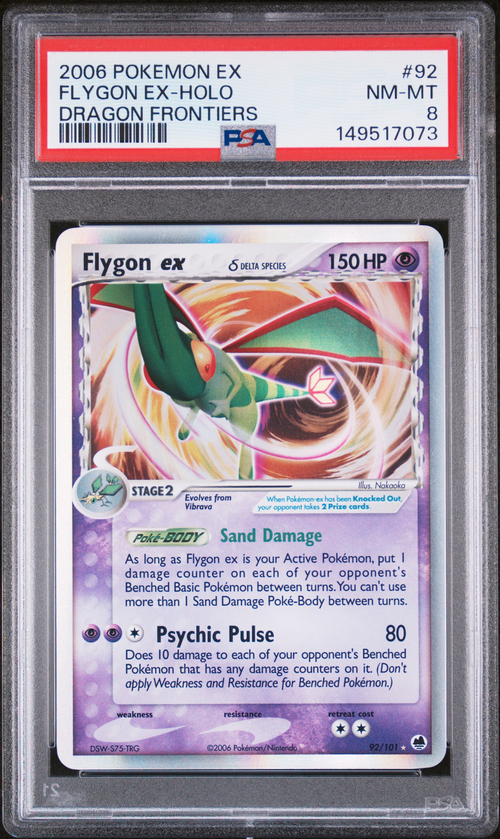 PSA 8 FLYGON EX-HOLO DRAGON FRONTIERS