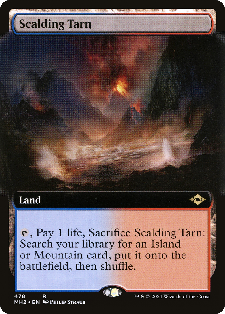 Scalding Tarn (MH2-478) - Modern Horizons 2: (Extended Art) Foil