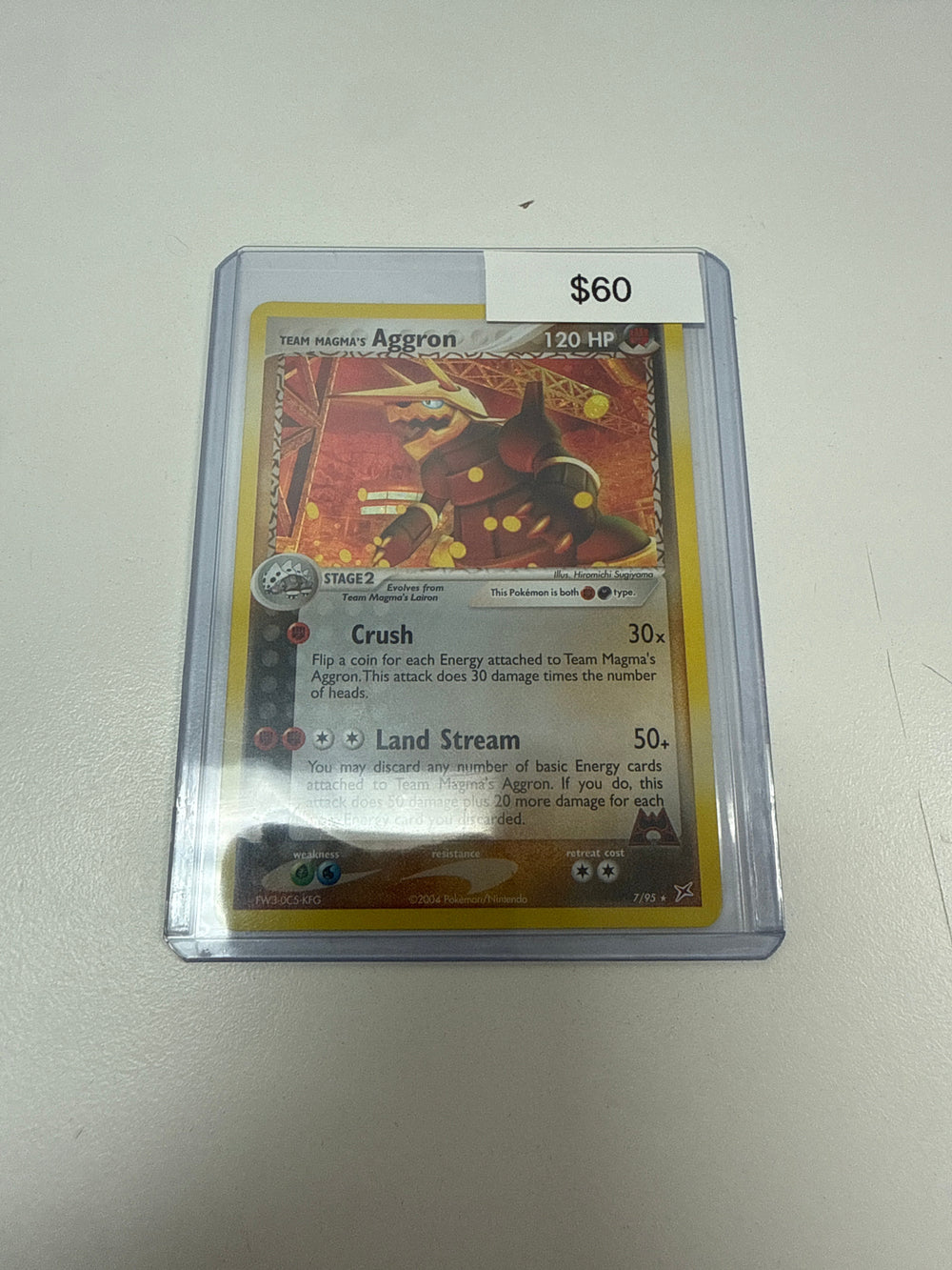 Pokemon Team Magma’s Aggron #7/95