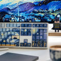 Varmilo Van Gogh 130 Key Dye Sub PBT Keycap Set