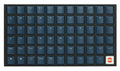 Tai-Hao Navy Blue THT Backlit 65 Key Double Shot PBT Low Profile Keycap Set